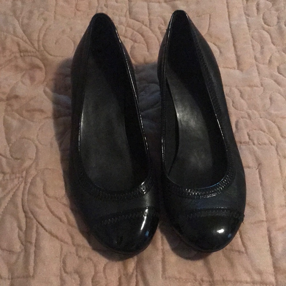 Cole Haan log wedge pump. Priced to sell.